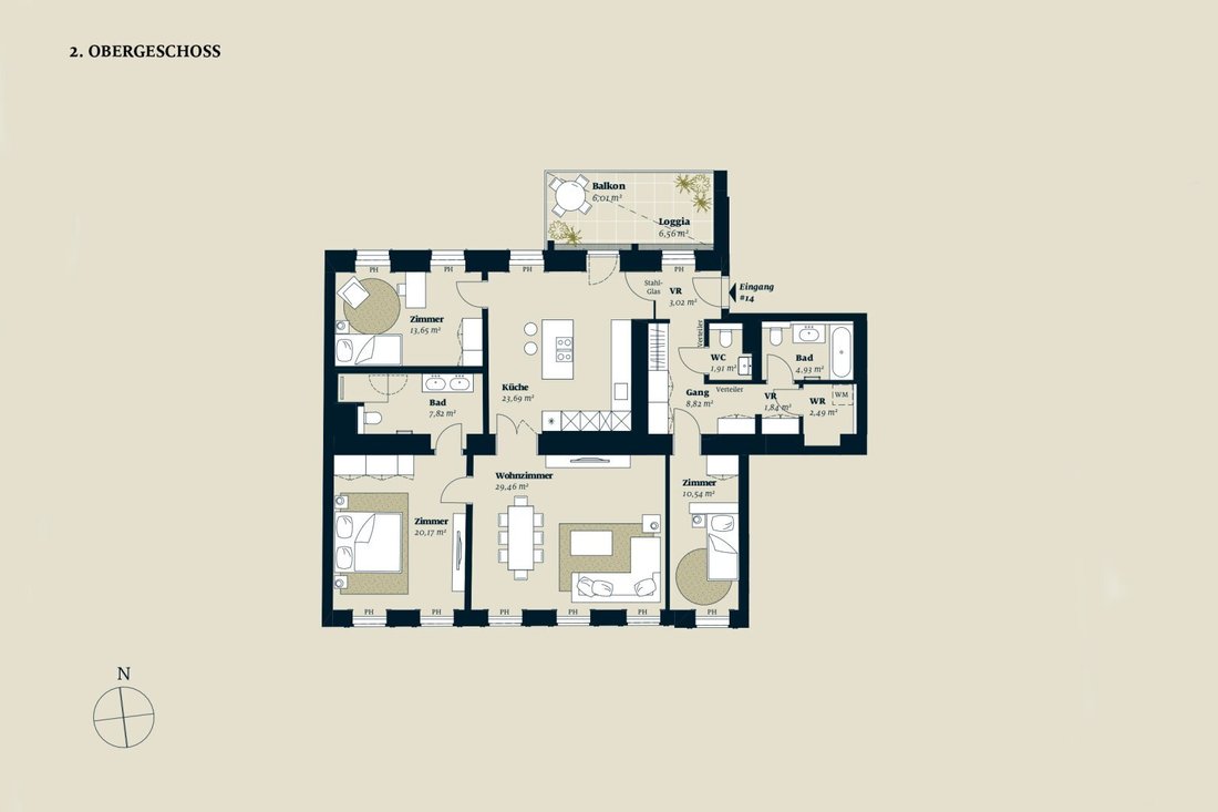 Apartamento en Viena, Viena, Austria 2 - 16439234