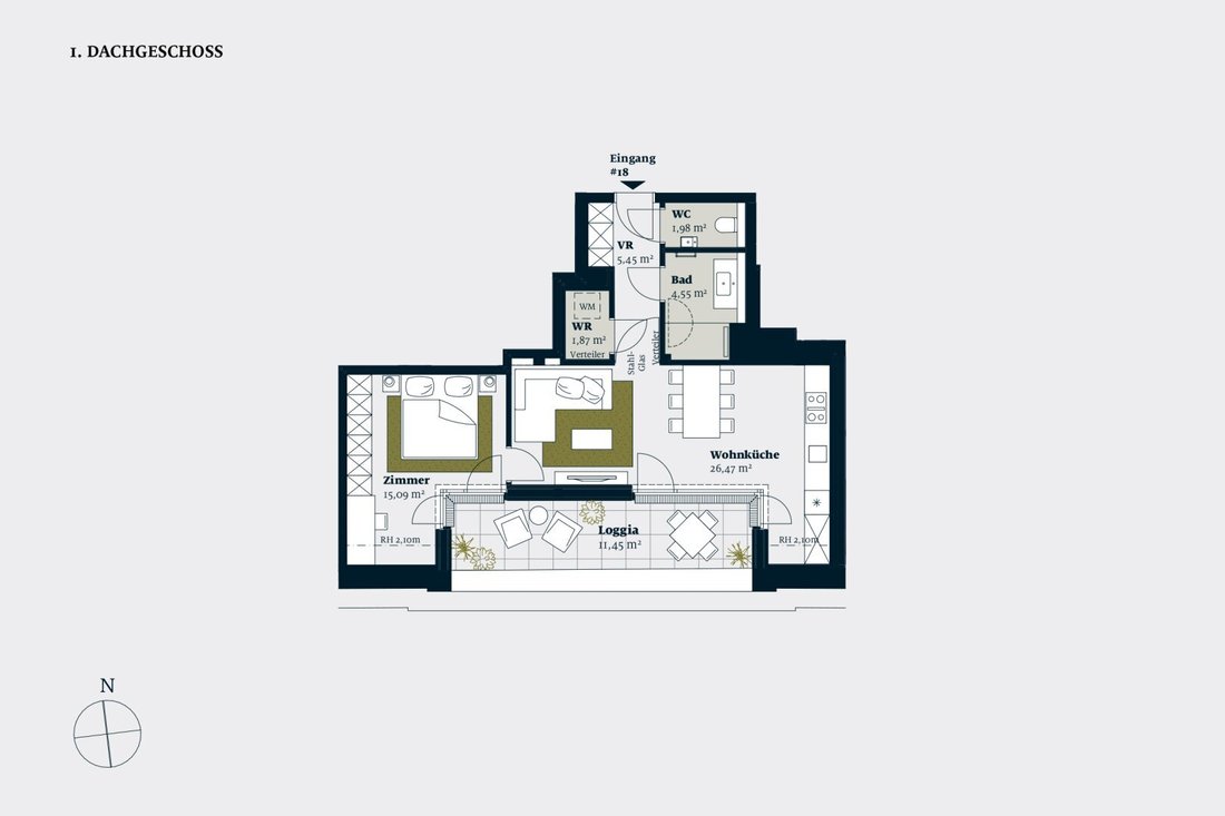Penthouse in Vienna, Wien, Austria 2 - 16438954