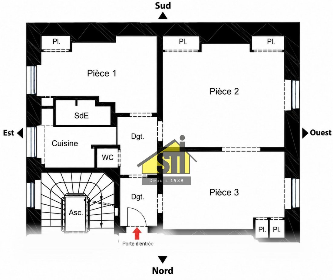 Wohnung in Mouton Duvernet, Paris 14e Arrondissement, Paris 5 - 18931906