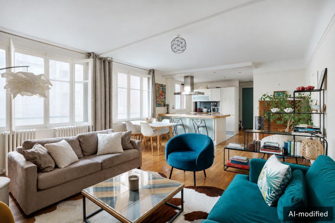 Apartment in Emeriau-Zola, Paris 15e Arrondissement, Paris 1 - 18943919