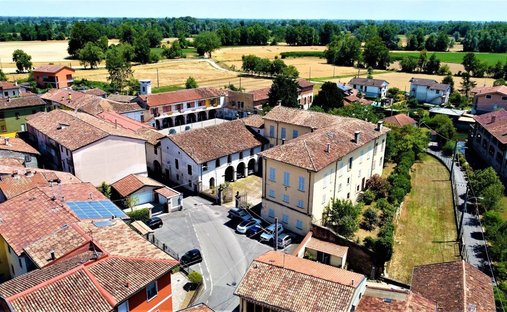Castle in Mozzanica, Lombardy, Italy 1