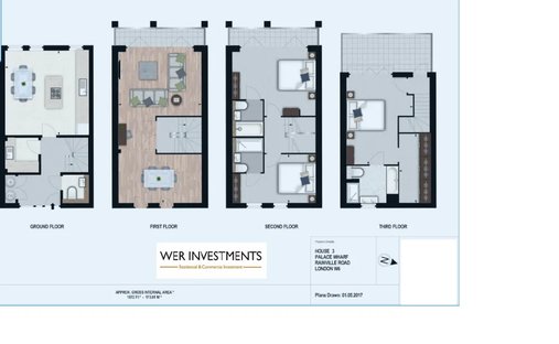House in Hammersmith, Hammersmith and Fulham, England 1