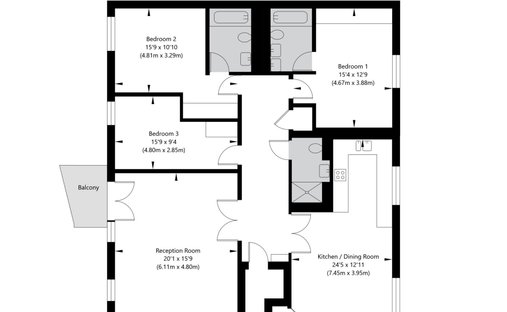 Appartement à Marylebone, Westminster, Angleterre 1