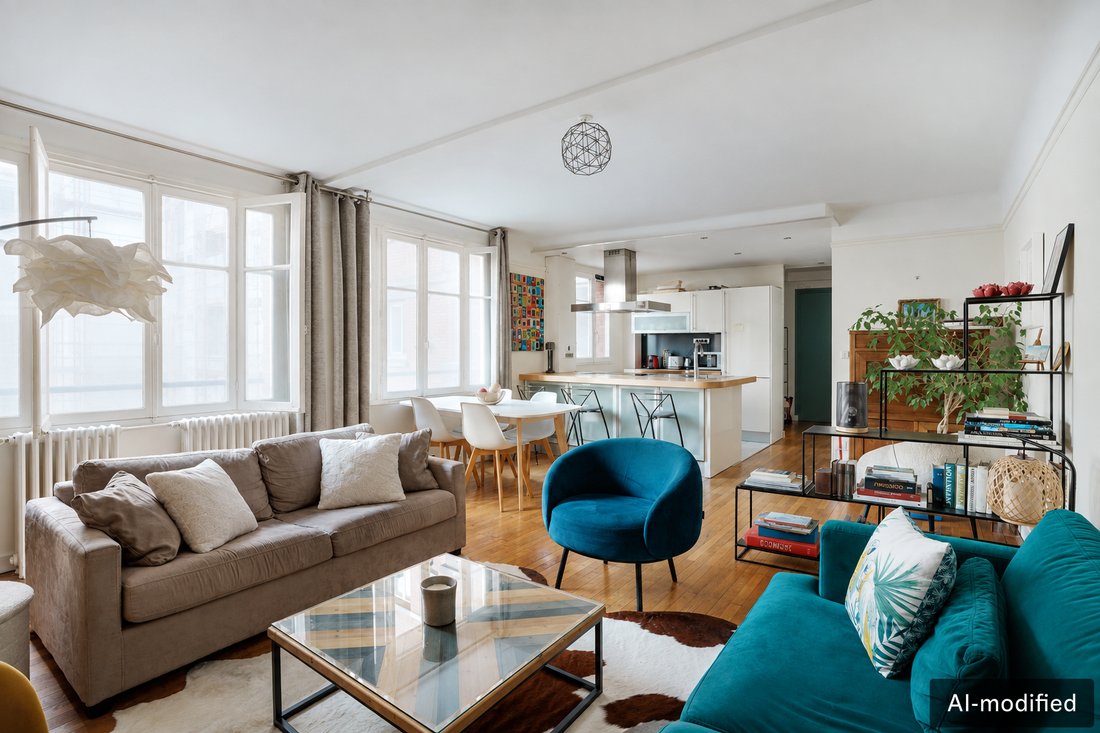 Apartment in Emeriau-Zola, Paris 15e Arrondissement, Paris 1 - 18940699