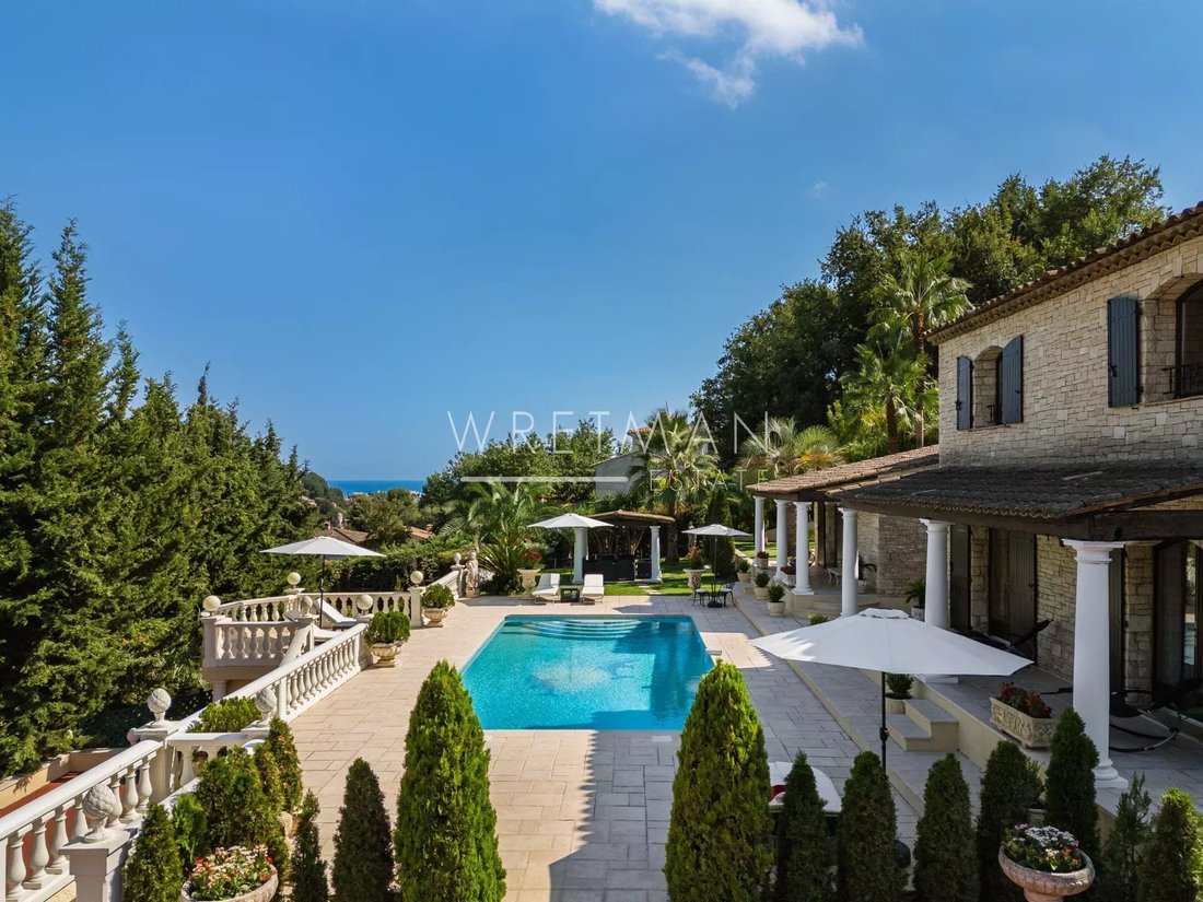 Villa in Val de Cagne-Colline Route de Vence, Cagnes-sur-Mer, France 1 - 18940340