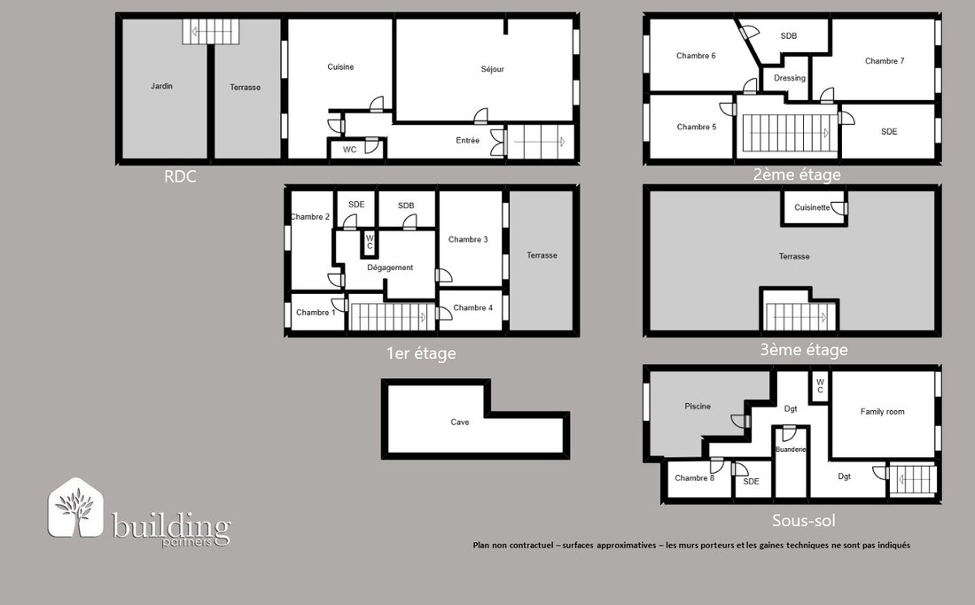 Townhouse in Bois de Boulogne, Paris 16e Arrondissement, Paris 2 - 18940446
