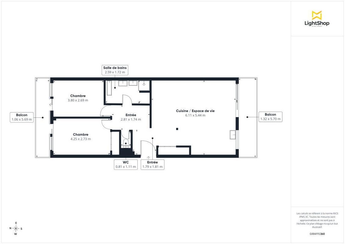 Apartment in Vaillant-Sembat, Boulogne-Billancourt, France 3 - 18940576