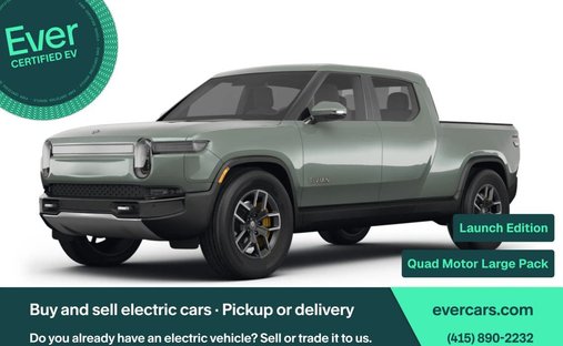 2022 Rivian R1T Launch Edition Pickup 4D 4 1/2 ft in San francisco, CA, United States 1