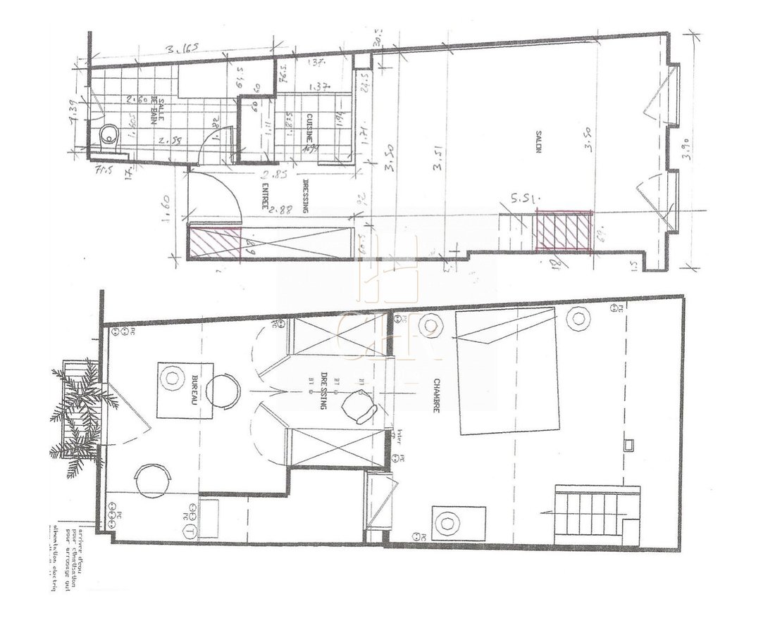 Apartment in Enfants Rouges, Paris 3e Arrondissement, Paris 1 - 18912637
