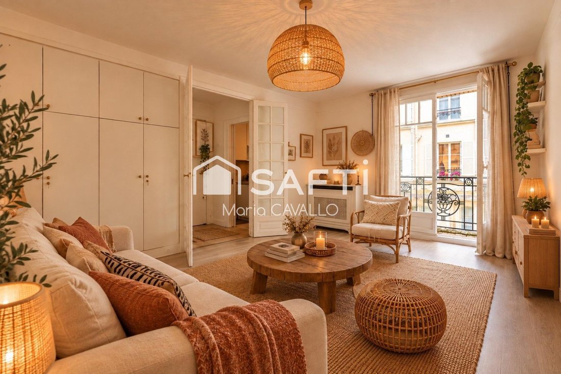 Apartment in Bois de Boulogne, Paris 16e Arrondissement, Paris 1 - 16756985