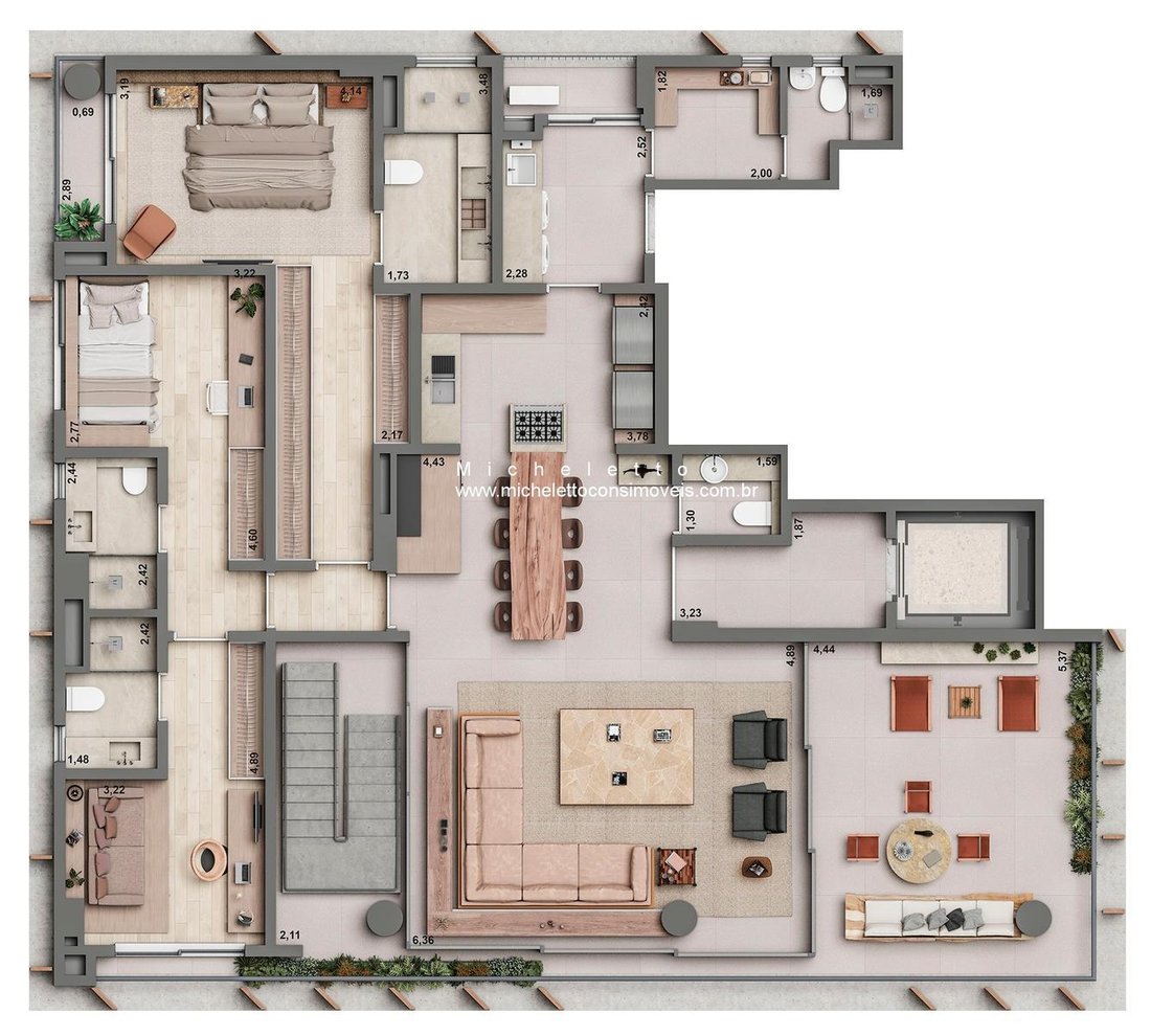 Apartment in São Paulo, State of São Paulo, Brazil 2 - 18954271