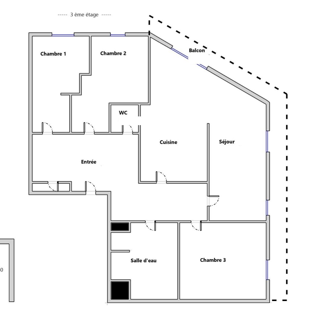 Apartment in Centre, Nanterre, France 2 - 18955154