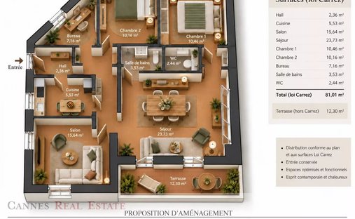 Townhouse in Cannes, Provence-Alpes-Côte d'Azur, France 1