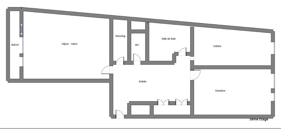 Apartment in Léon-Blum Folie-Regnault, Paris 11e Arrondissement, Paris 4 - 18954442