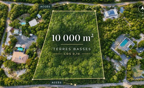 Land in Les Terres Basses, Collectivity of Saint Martin, Saint Martin 1