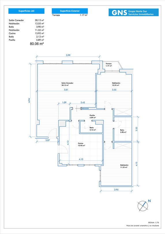 Apartment in Ipar-Ekialdea, Donostia-San Sebastian, Spain 2 - 18948320