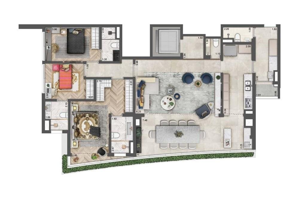 Apartment in São Paulo, State of São Paulo, Brazil 4 - 18954378