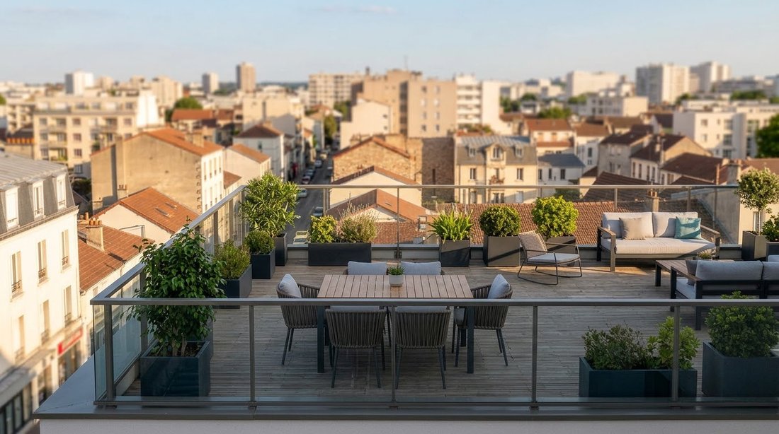 Apartment in Villette Quatre Chemin, Aubervilliers, France 1 - 18950124