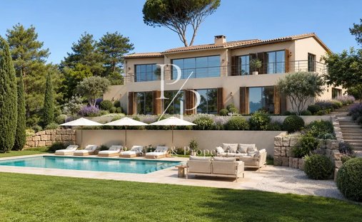 Villa in La Maure-Super Cannes, Vallauris, France 1