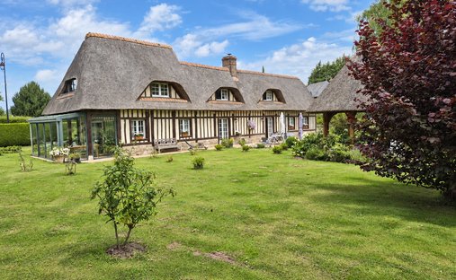 House in Veules-les-Roses, Normandy, France 1