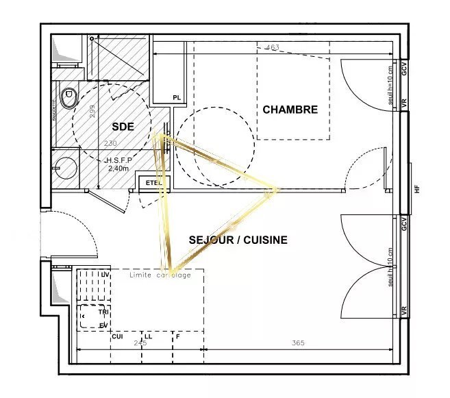 Apartment in Espaces Jeunes, Issy-les-Moulineaux, France 5 - 18950017