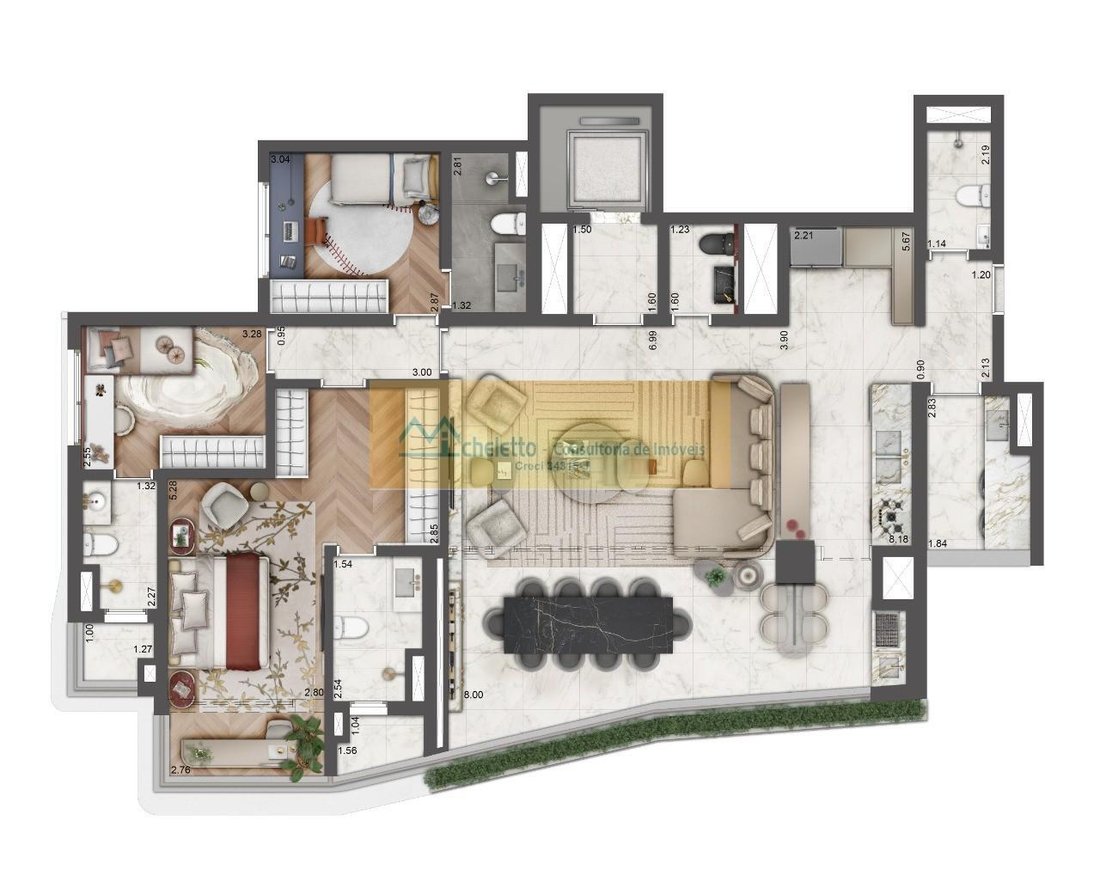 Apartment in Vila Mariana, State of São Paulo, Brazil 3 - 18954384