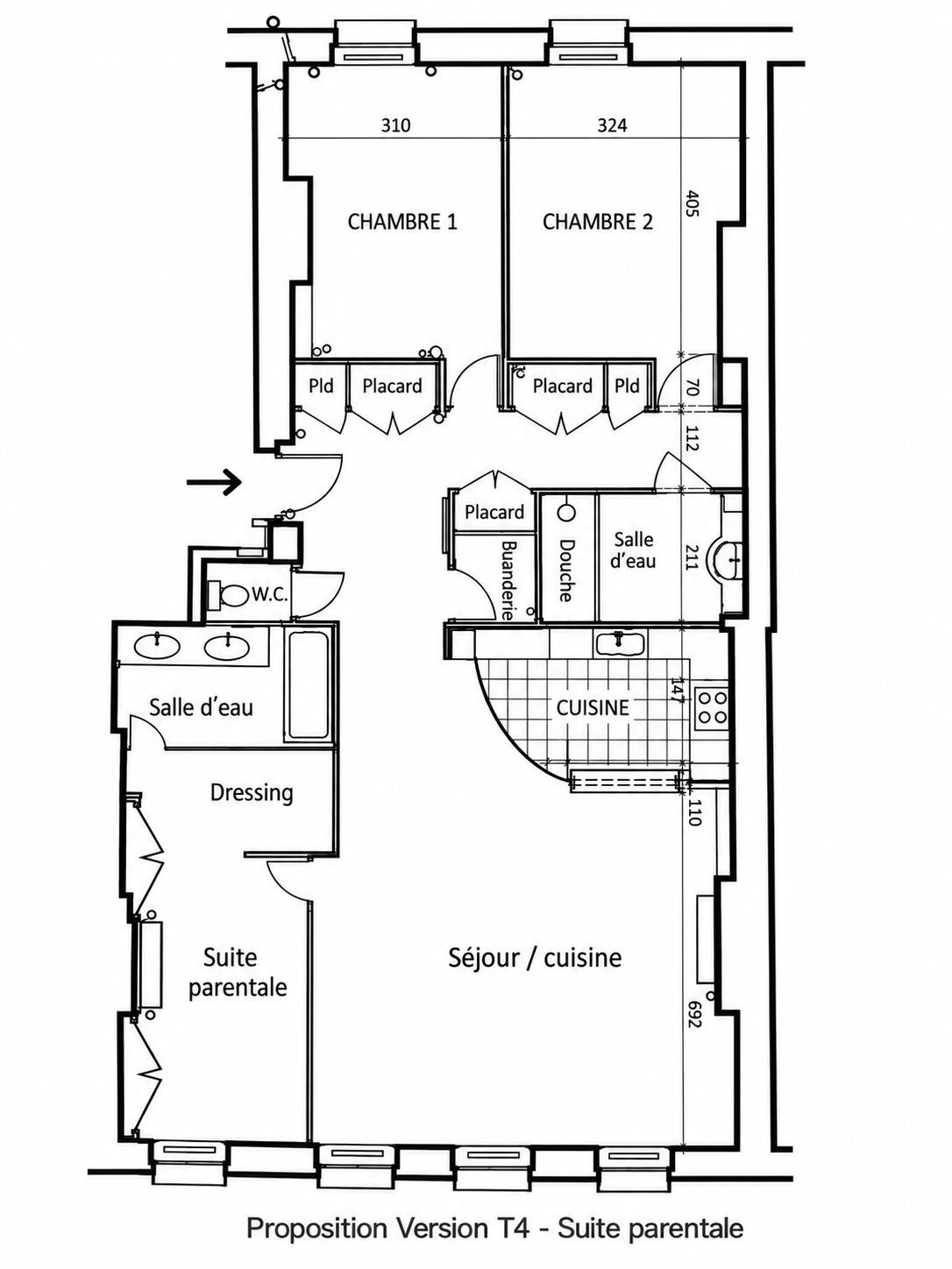 Apartment in Saint Vincent, Lyon 1er Arrondissement, Lyon 3 - 18954241