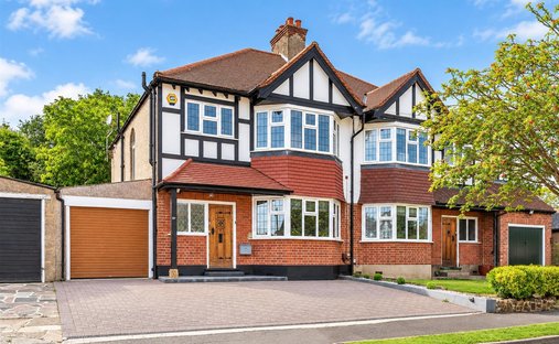 House in Cheam, London Borough of Sutton, England 1