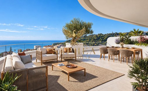 Apartamento en Aldea-Cros de Caste-Coupiere-Mont Gros, Roquebrune-Cap-Martin, Francia 1
