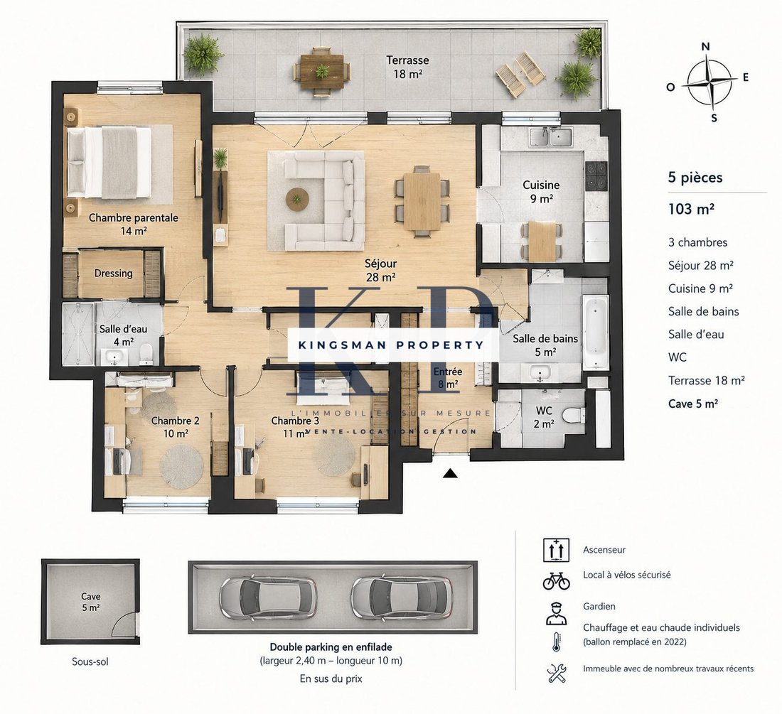 Apartment in Saint Blaise, Paris 20e Arrondissement, Paris 2 - 18956393