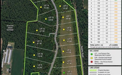 Land in Laurel, Delaware, United States 1