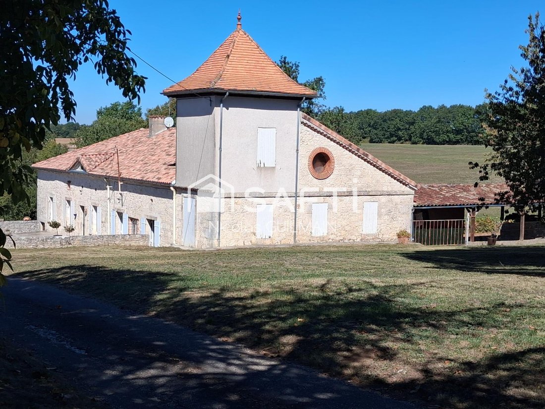House in Sainte-Colombe-de-Villeneuve, Nouvelle-Aquitaine, France 1 - 18961678