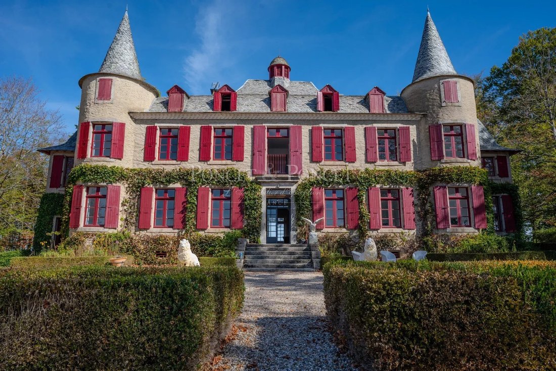 Chateau in Saint-Pierre-de-Trivisy, Occitania, France 1 - 18960908