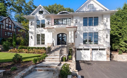 House in Newton, Massachusetts, United States 1