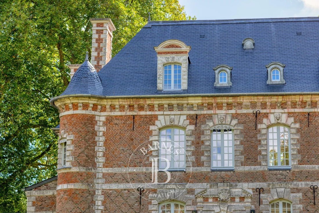 Castle in Blangy-sur-Bresle, Normandy, France 5 - 18980722