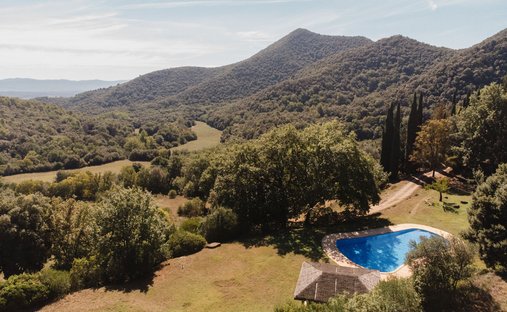 Estate in Sant Marti de Llemena, Catalonia, Spain 1