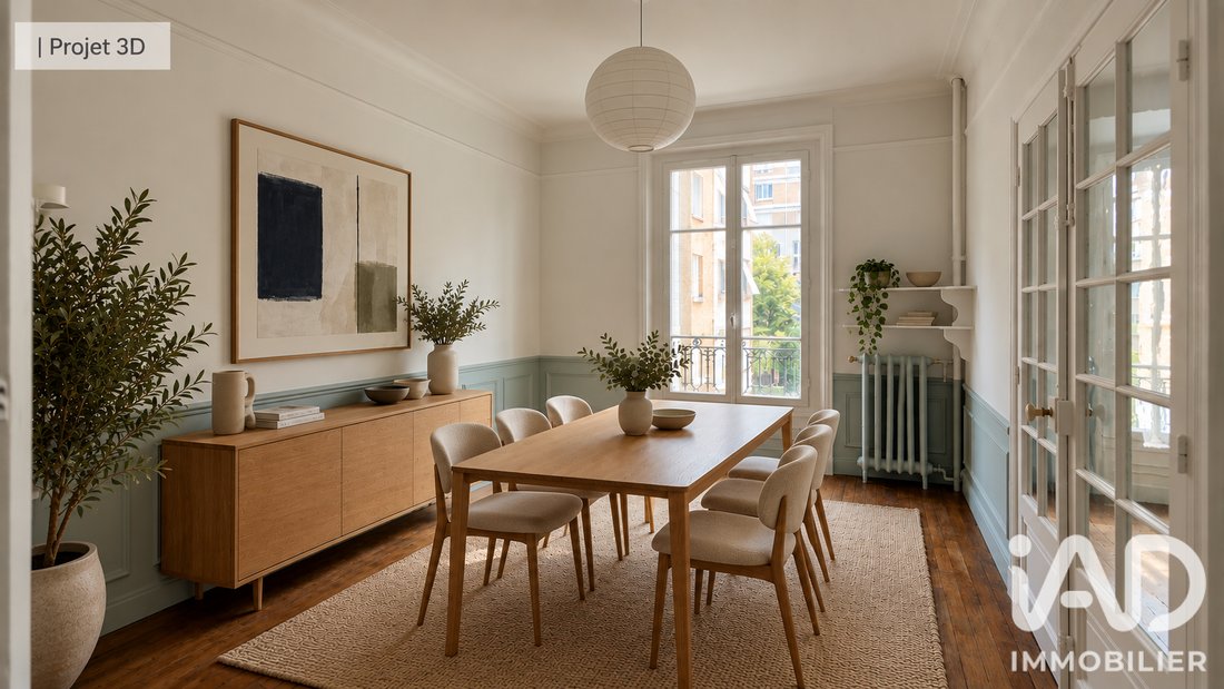 Apartment in Télégraphe-Pelleport Saint Fargeau, Paris 20e Arrondissement, Paris 4 - 18975470
