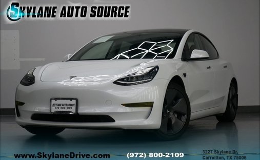 2022 Tesla Model 3 Long Range Sedan 4D in Carrollton, TX, United States 1