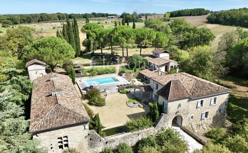 Castle in Marmande, Nouvelle-Aquitaine, France 1