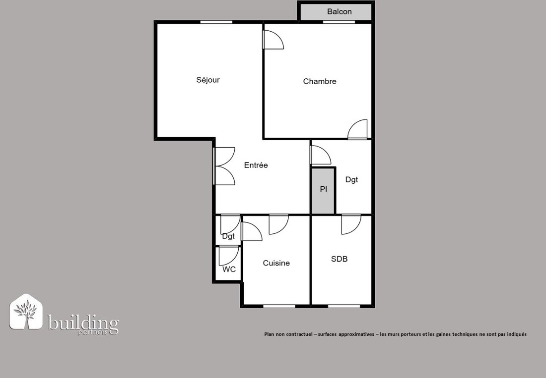 Apartment in Bois de Boulogne, Paris 16e Arrondissement, Paris 2 - 18974508