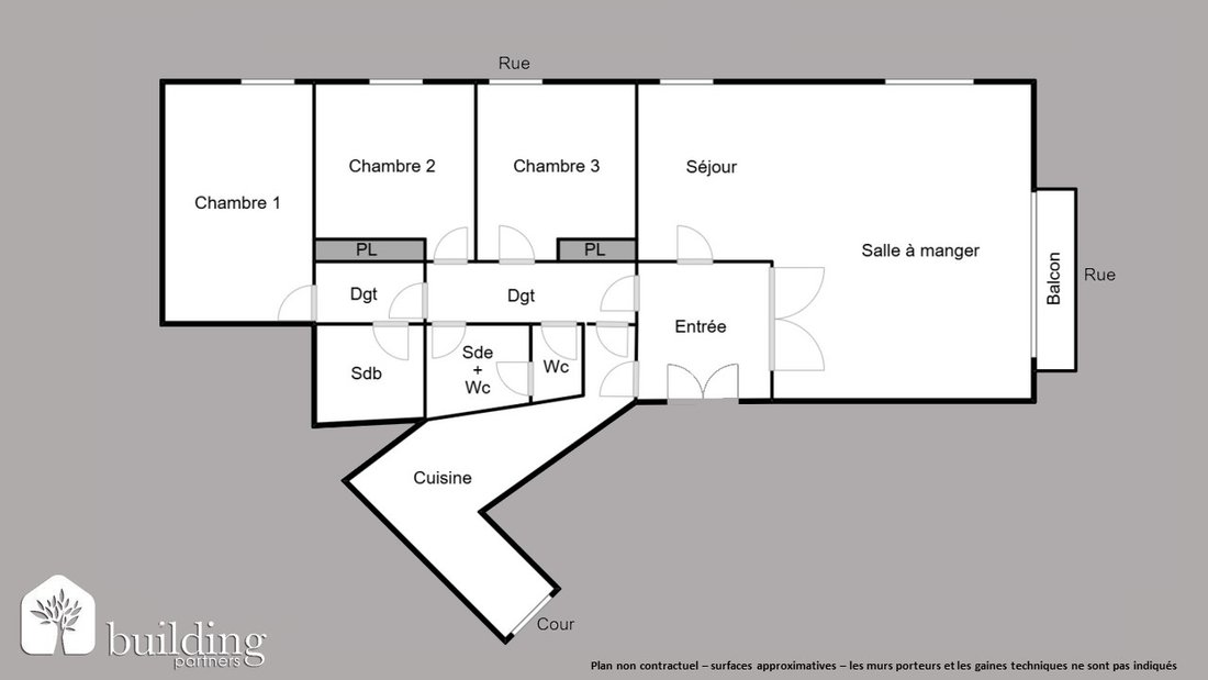 Apartment in Pereire-Malesherbes, Paris 17e Arrondissement, Paris 2 - 18974332