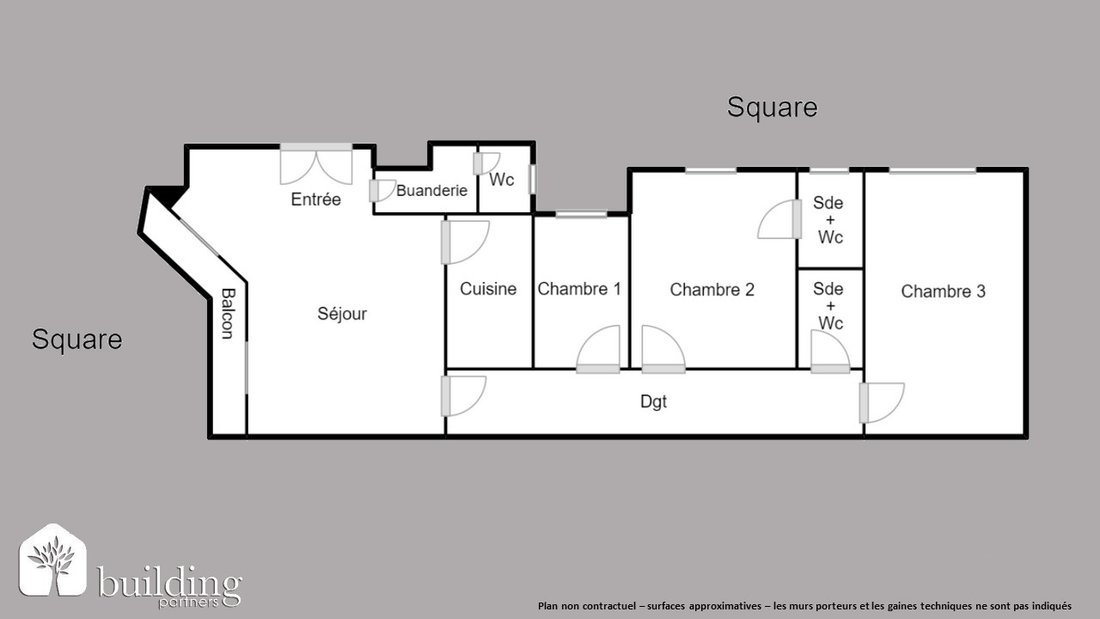 Apartment in Pereire-Malesherbes, Paris 17e Arrondissement, Paris 2 - 18974722