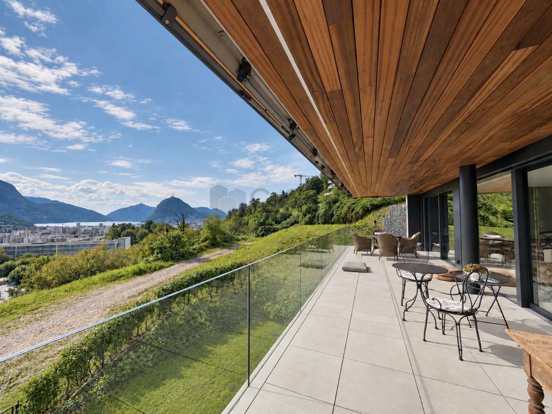 Penthouse in Lugano, Ticino, Switzerland 1 - 18976182