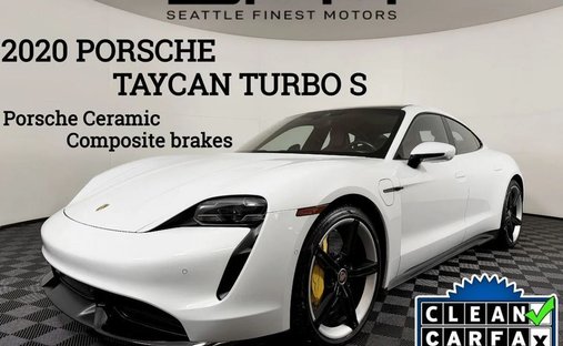 2020 Porsche Taycan Turbo S Sedan 4D in Lynnwood, WA, United States 1