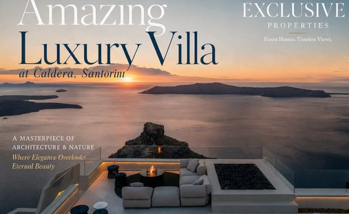 Villa in Thira, Aegean, Greece 1