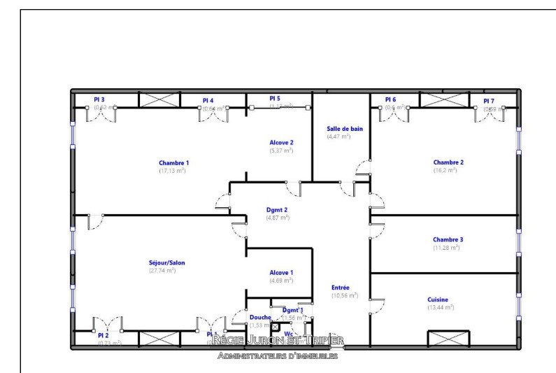 Apartment in Tête d'Or-Foch-Vitton, Lyon 6e Arrondissement, Lyon 2 - 18983121