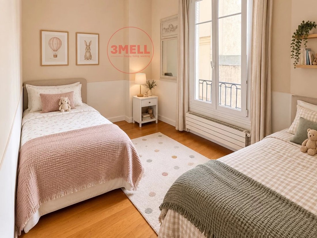 Apartment in Courcelles-Wagram, Paris 17e Arrondissement, Paris 5 - 18982979