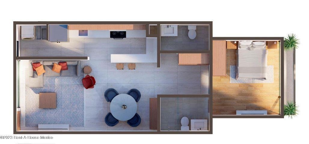 Apartment in Santa Catarina Yecahuitzotl, Mexico City, Mexico 5 - 18985175