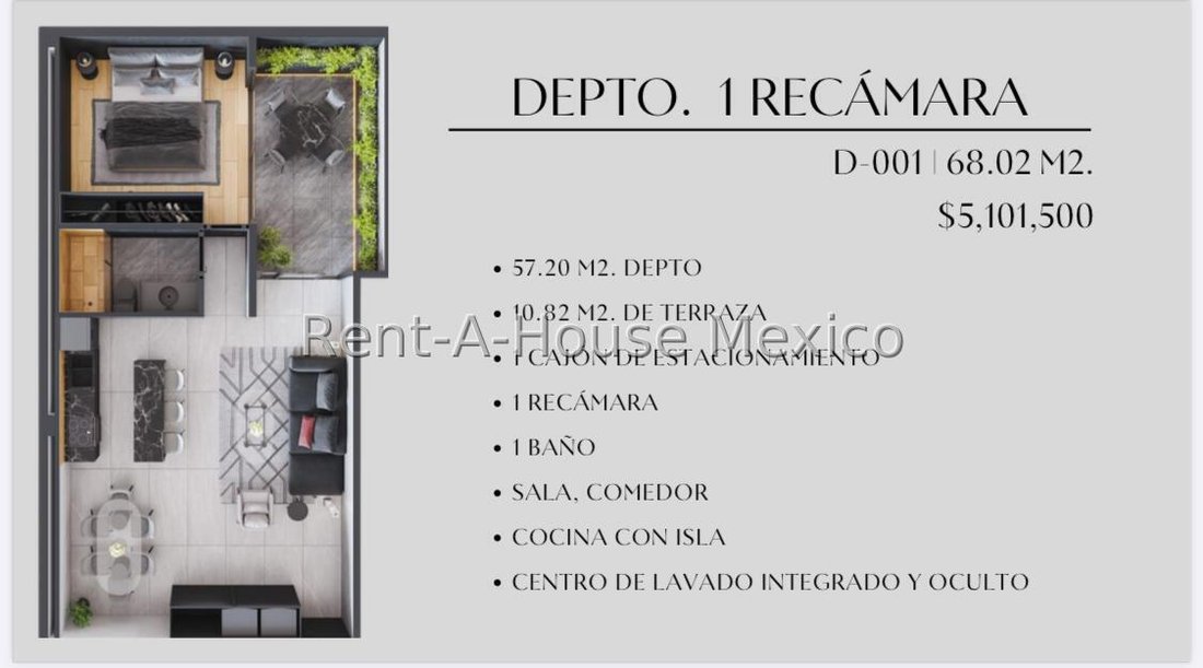 Apartment in Mexico City, Mexico 3 - 18984542