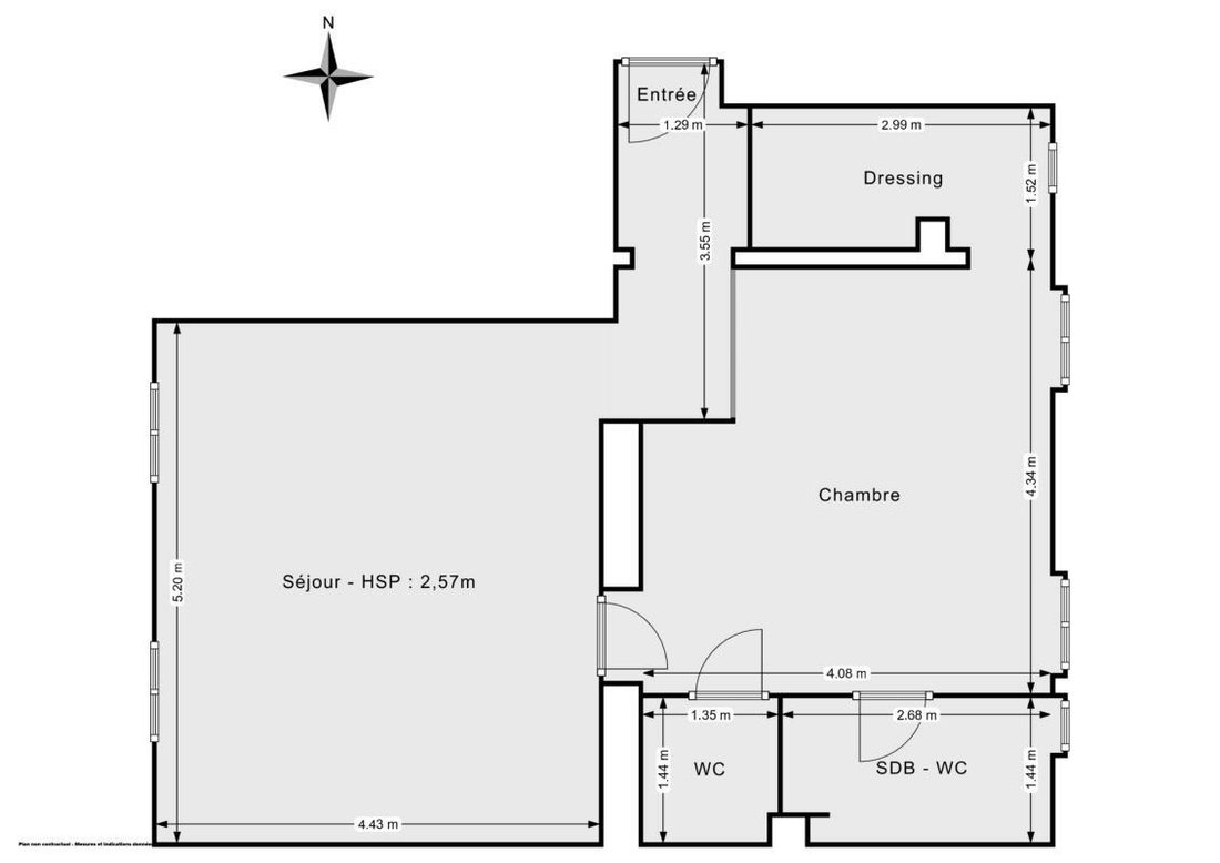 Apartment in Belleville-Saint Maur, Paris 11e Arrondissement, Paris 4 - 18986253